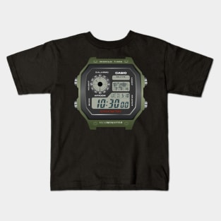 Casio Royale in Green Kids T-Shirt